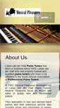 Mobile Screenshot of musicalpleasures.co.za